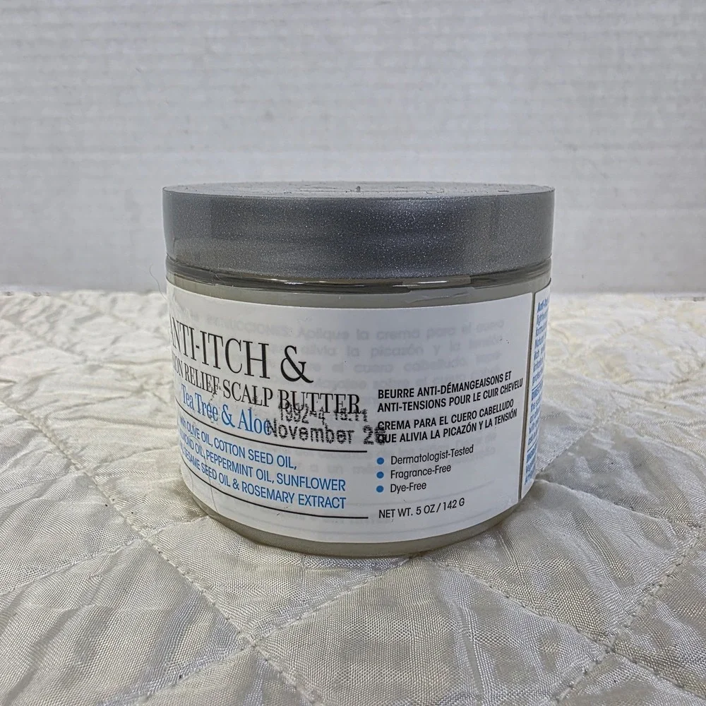 DESIGN Anti-Itch & Tension Relief Scalp Butter (Tea Tree & Aloe)‎ (5 oz)